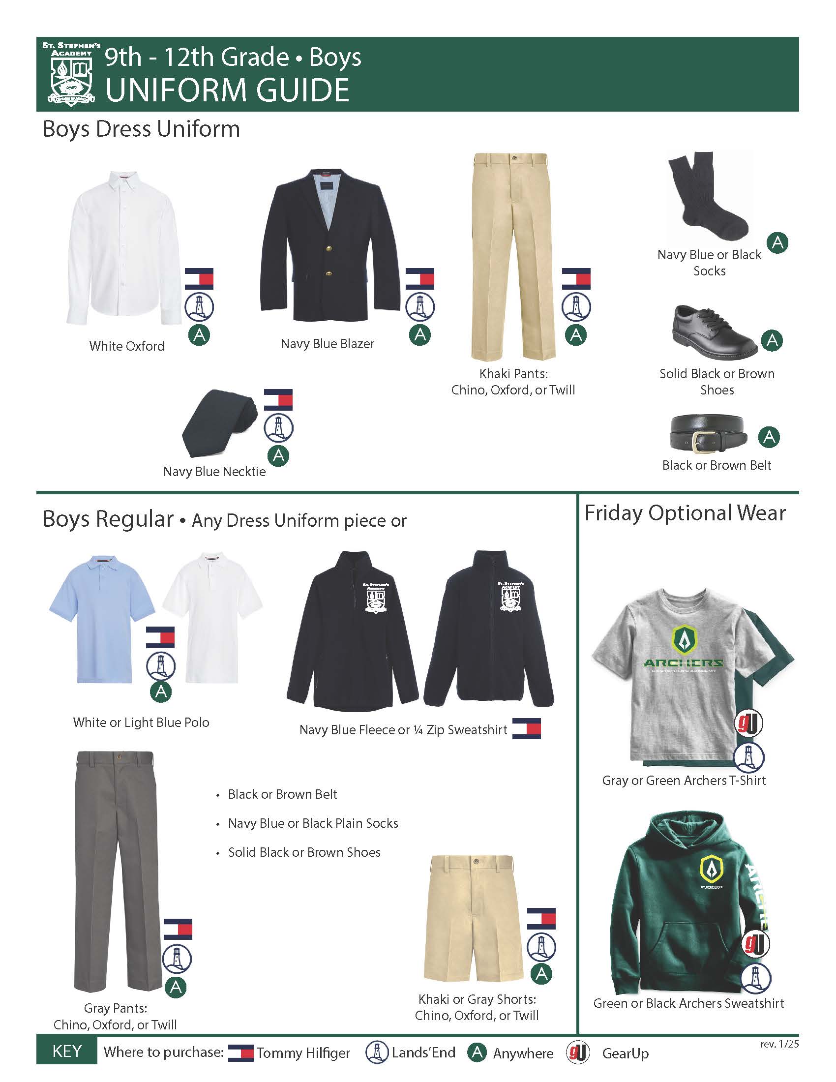 Uniforms -