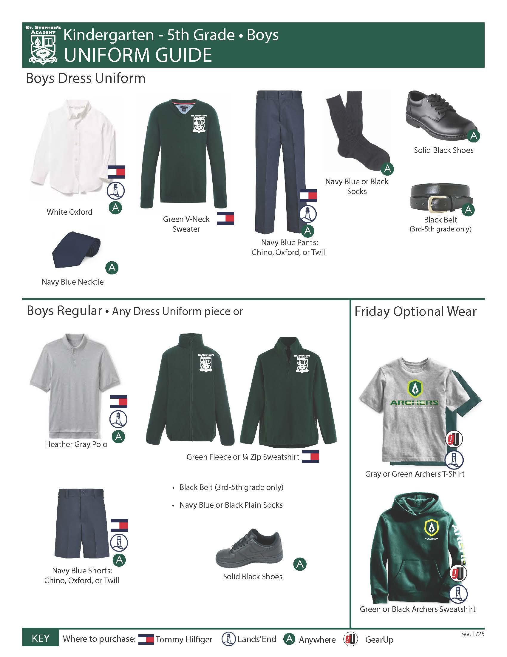 Uniforms -