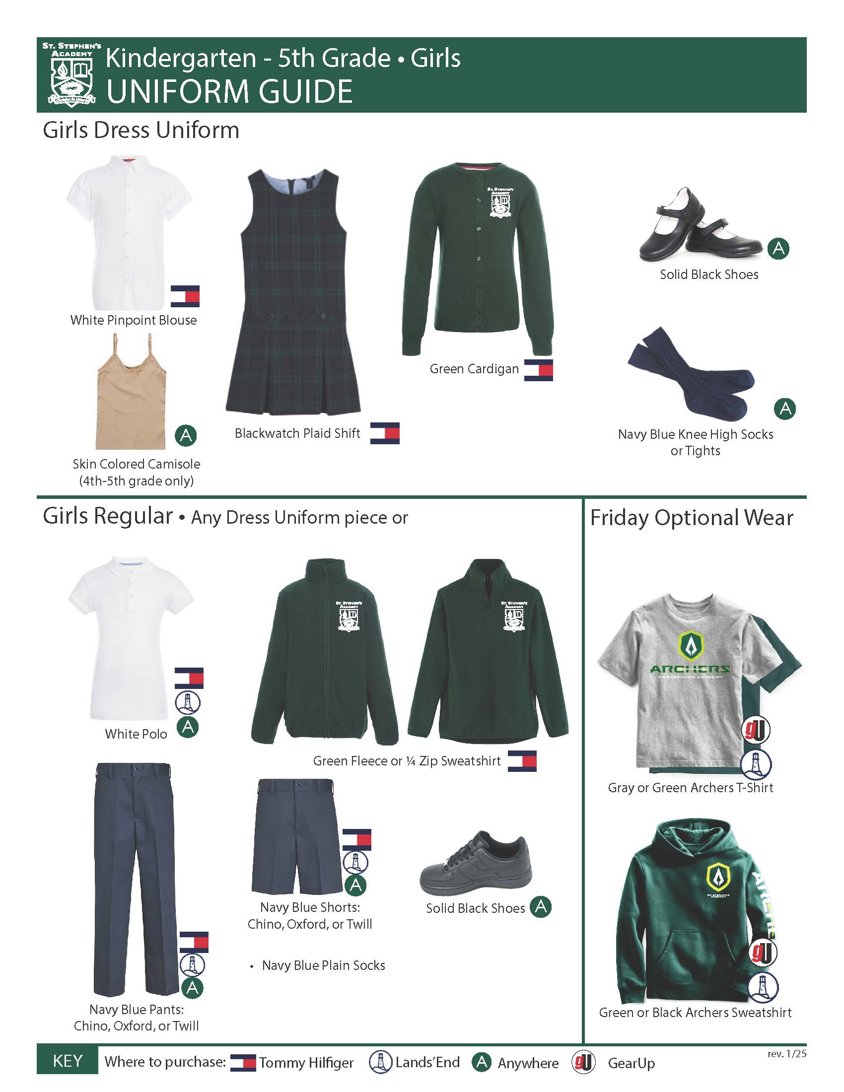 Uniforms -