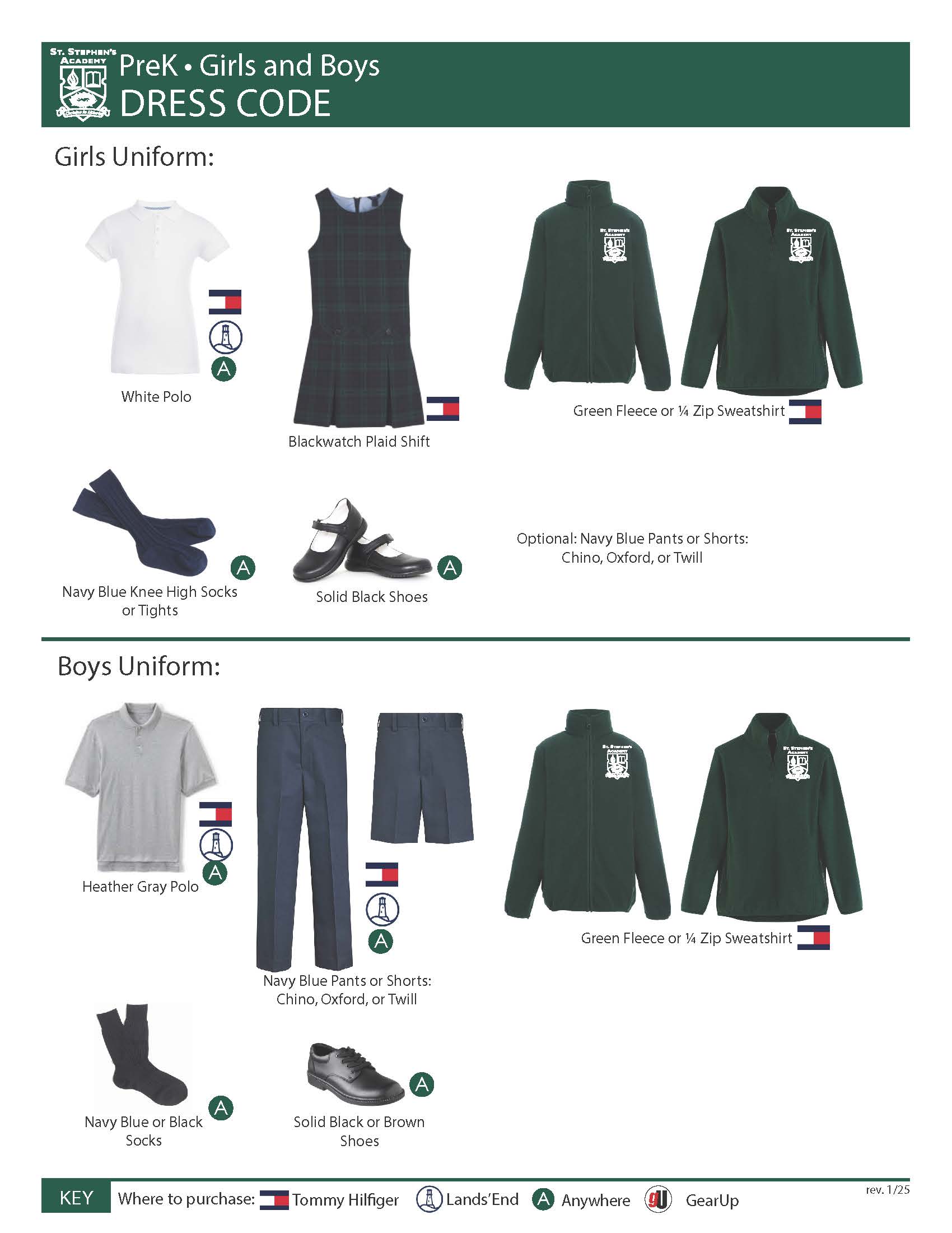 Uniforms -